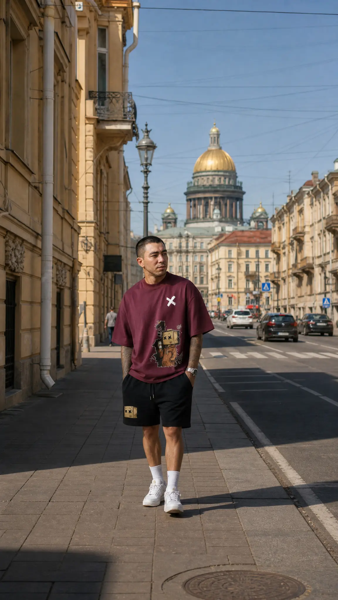 Атмосферный кадр из персональной AI-фотосессии